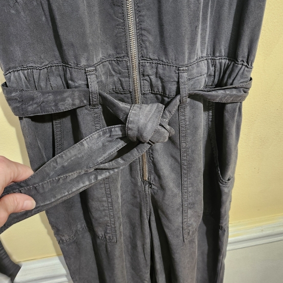 Urban Outfitters BDG gray lyocell victory zip jumpsuit women small - Picture 6 of 9